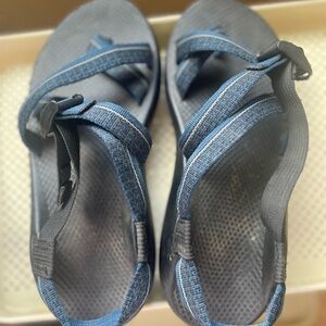 Chaco Blue and Black Sandals